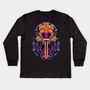 barong bali Kids Long Sleeve T-Shirt